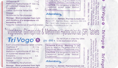 Trivogo 1mg Strip Of 10 Tablets