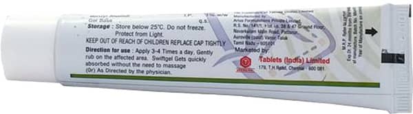 Swift Tube Of 30gm Gel