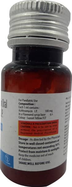 Azicure 100mg Suspension 15ml