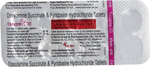 Easypreg Od Strip Of 10 Tablets