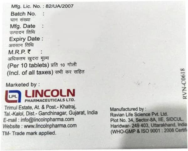 Nam P Strip Of 10 Tablets