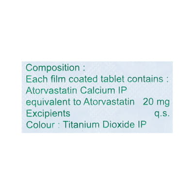 Atofit 20mg Strip Of 10 Tablets