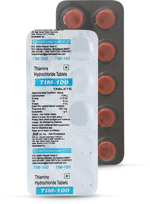 Tim 100mg Strip Of 10 Tablets