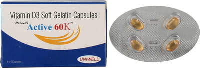 Active 60k Strip Of 4 Capsules
