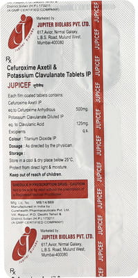 Jupicef Strip Of 6 Tablets