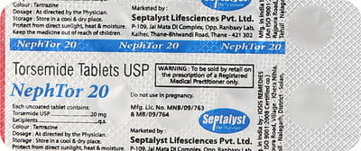 Nephtor 20mg Strip Of 10 Tablets