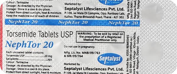 Nephtor 20mg Strip Of 10 Tablets