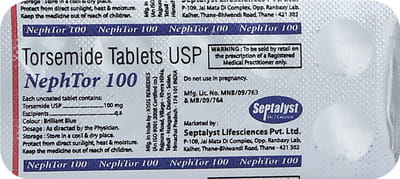 Nephtor 100mg Strip Of 10 Tablets