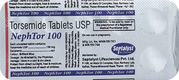 Nephtor 100mg Strip Of 10 Tablets