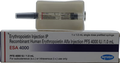Esa 4000iu Pre Filled Syringe Of 1ml Solution For Injection