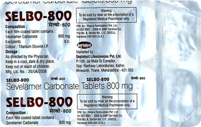 Selbo 800mg Strip Of 10 Tablets