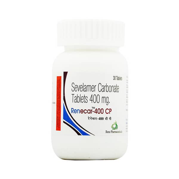 Renecar Cp 400mg Bottle Of 30 Tablets