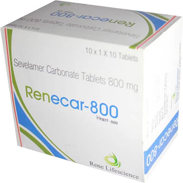 Renecar Cp 800mg Bottle Of 30 Tablets
