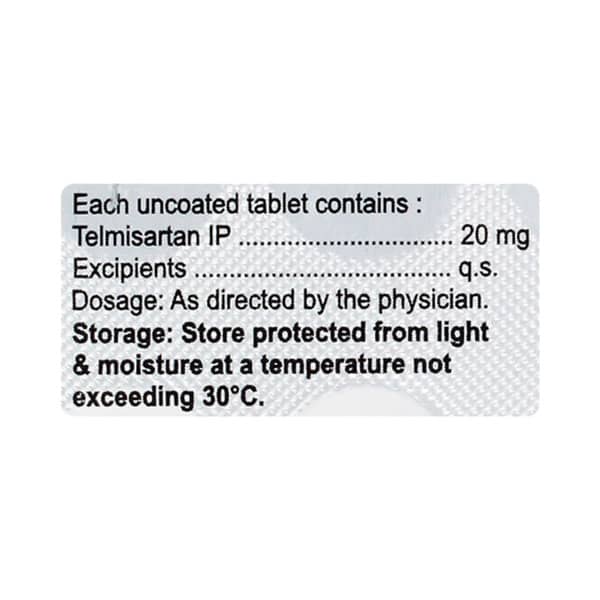 Yogatel 20mg Strip Of 15 Tablets