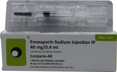 Corparin 40mg Pre Filled Syringe Of 0.4ml Injection