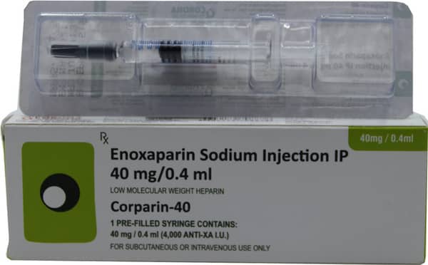 Corparin 40mg Pre Filled Syringe Of 0.4ml Injection