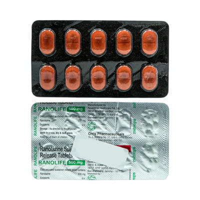 Ranolife 500mg Strip Of 10 Tablets