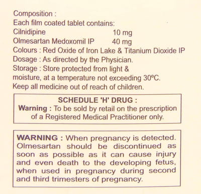 Cilidin O 40mg Strip Of 10 Tablets