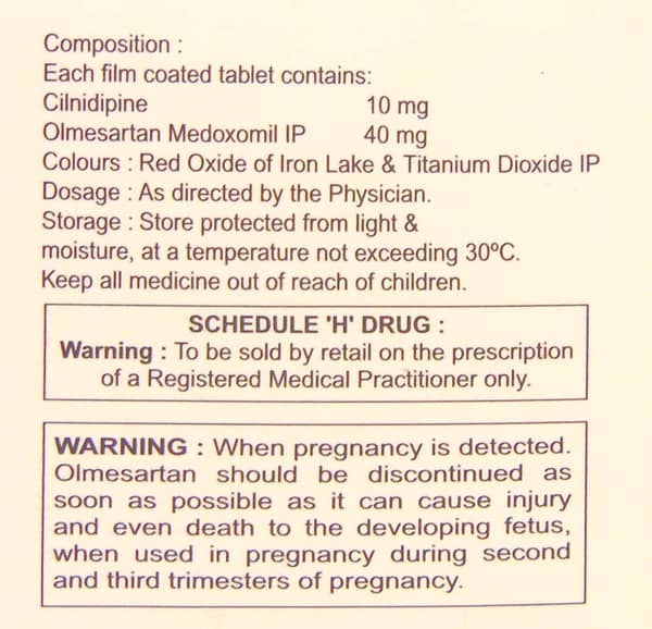 Cilidin O 40Mg Strip Of 10 Tablets
