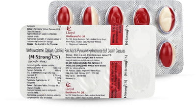 M Strong Cs Strip Of 10 Softgel Capsules