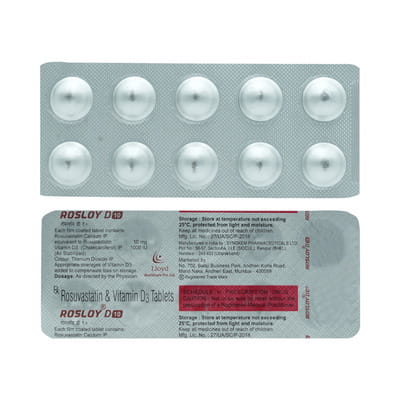 Rosloy D 10mg Strip Of 10 Tablets