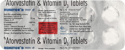 Remetor D 10mg Strip Of 10 Tablets