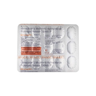 Glitaray M 1Mg Strip Of 15 Tablets