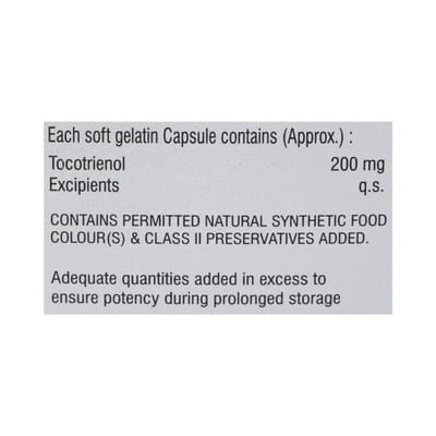 Pure E 200mg Strip Of 10 Capsules