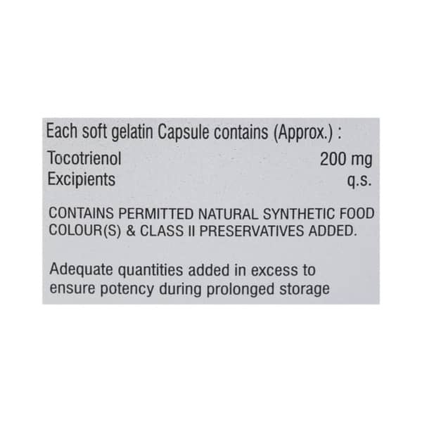 Pure E 200mg Strip Of 10 Capsules