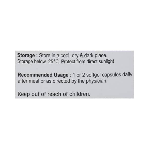 Pure E 200mg Strip Of 10 Capsules