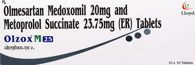 Olzox M 25mg Strip Of 10 Tablets