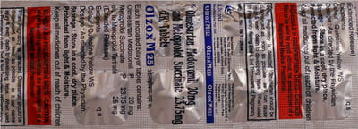 Olzox M 25mg Strip Of 10 Tablets