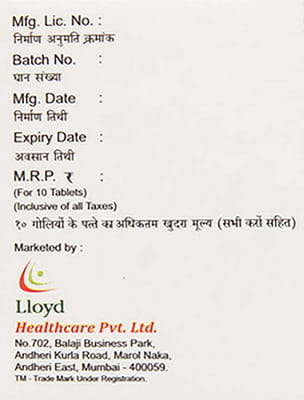 Olzox Am Strip Of 10 Tablets