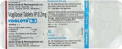 Vogloyd 0.2mg Strip Of 10 Tablets