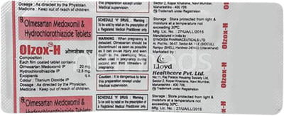 Olzox H 20mg Strip Of 10 Tablets