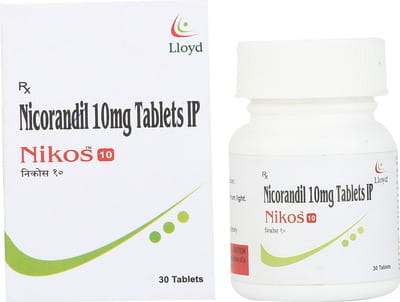 Nikos 10mg Bottle Of 30 Tablets