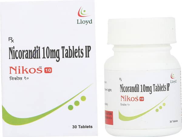 Nikos 10mg Bottle Of 30 Tablets