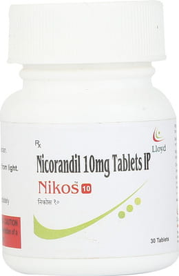 Nikos 10mg Bottle Of 30 Tablets