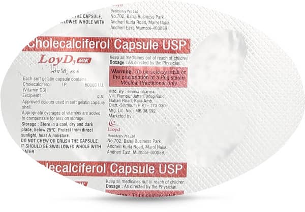 Loyd3 60k Strip Of 4 Capsules