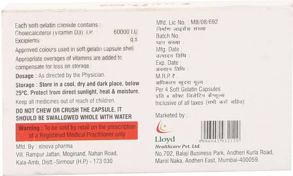 Loyd3 60k Strip Of 4 Capsules