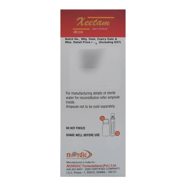 Xeetam Dry Syrup 30Ml