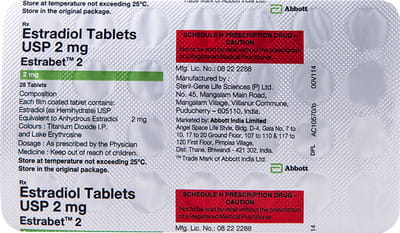 Estrabet 2mg Strip Of 28 Tablets