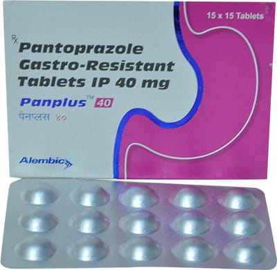 Panplus 40mg Strip Of 15 Tablets