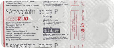 Vedator 10mg Tablet