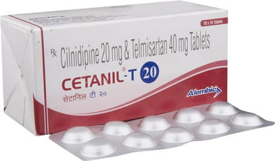 Cetanil T 20/40mg Strip Of 10 Tablets