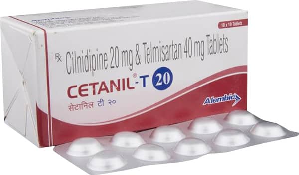 Cetanil T 20/40mg Strip Of 10 Tablets