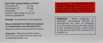 Cetanil T 80mg Strip Of 10 Tablets