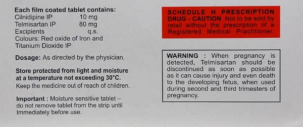 Cetanil T 80mg Strip Of 10 Tablets