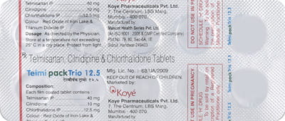 Telmipack Trio 12.5mg Tablet