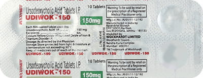 Udiwok 150mg Strip Of 10 Tablets